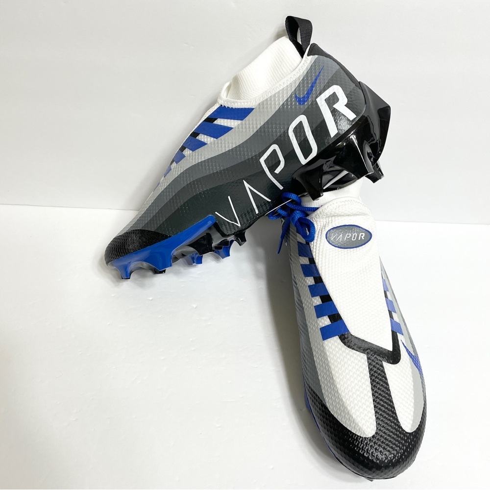 Nike Vapor Edge Pro 360 Game Royal White Black Football Cleats DV0778-003